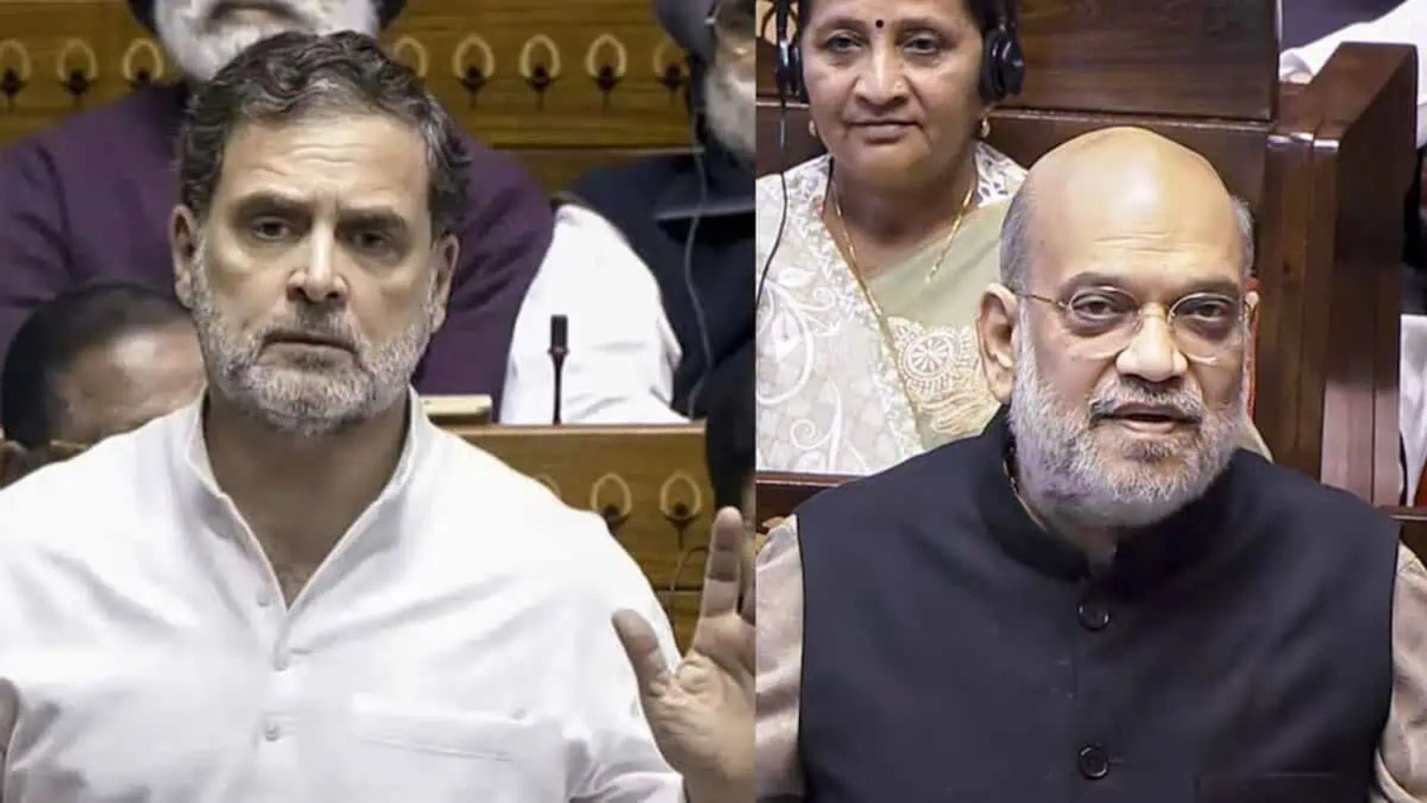 Rahul Gandhi and Amit Shah