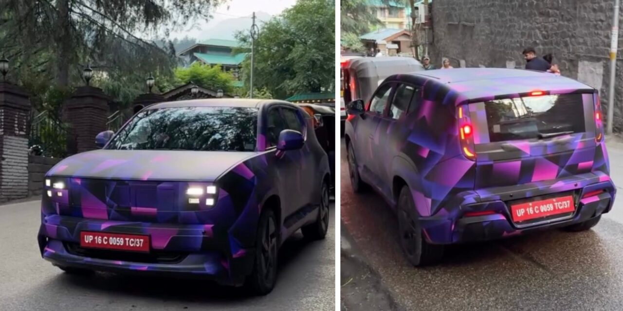 Honda 0 Alpha SUV India Spied 1