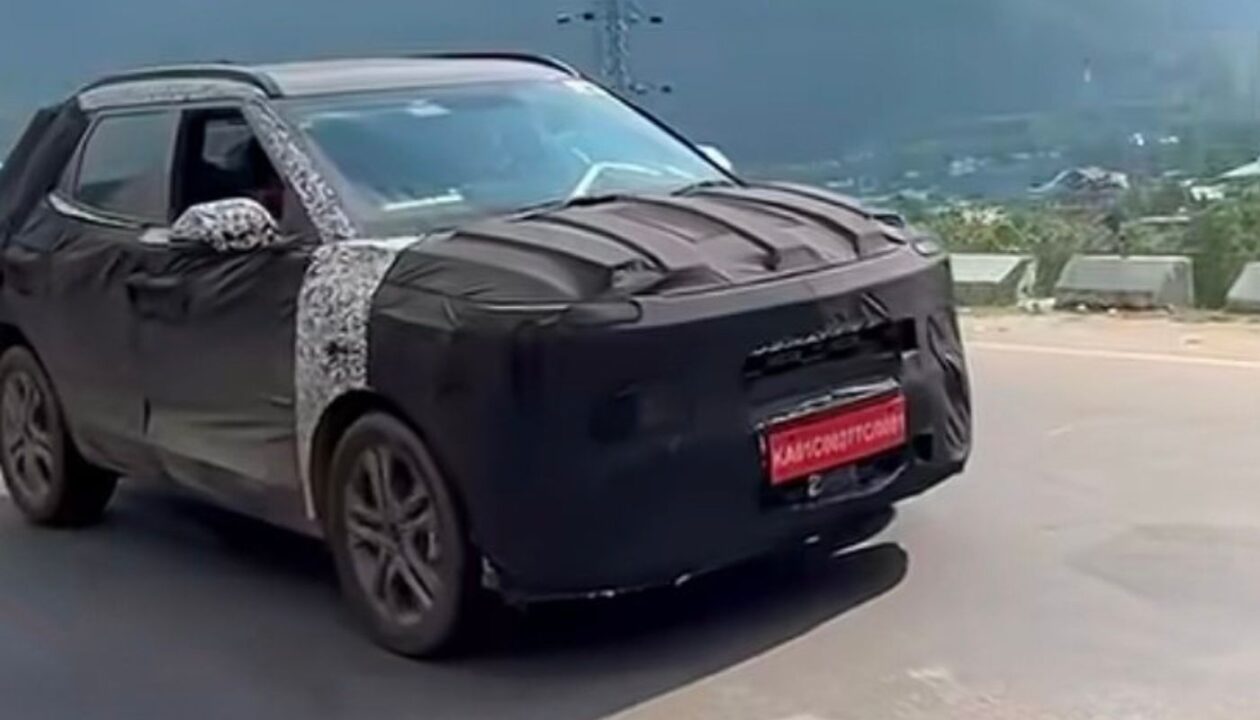New Kia Sonet 2027 Spied 1