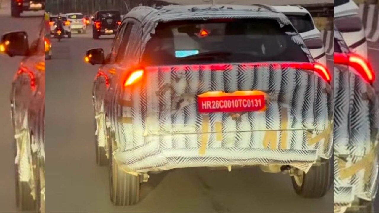 Maruti Victoris Spied